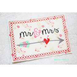 ITH - Postkarte Mr. & Mrs. Pfeil